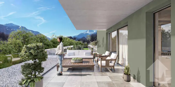 Bel appartement de 3.5 pièces dans nouvelle construction