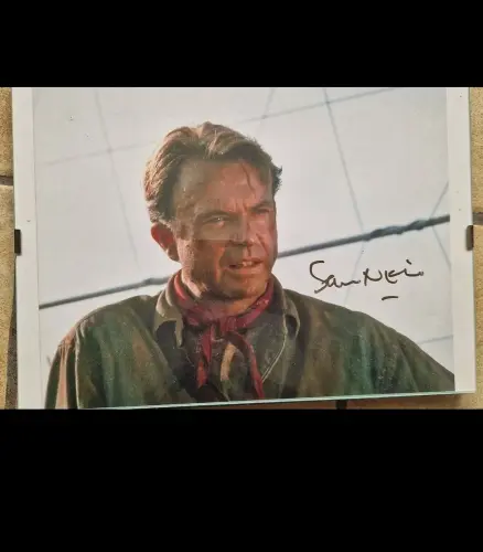 Autographe Sam Neill à Sembrancher