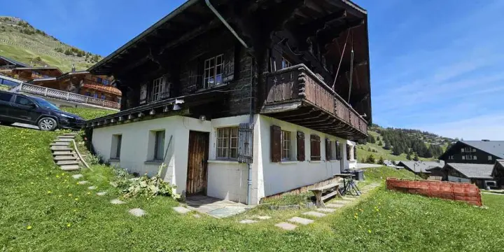 Ski-in/Ski-out-Chalet mit atemberaubendem Blick auf die Dents du Midi