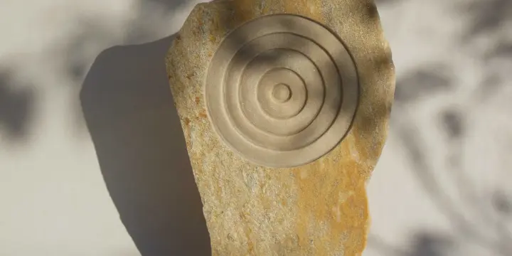 Sculpture en Quartzite - Statue Jardin - Décoration