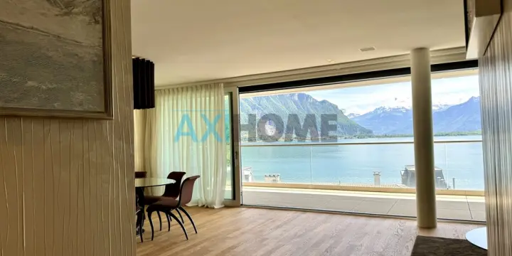 A louer : Sur les quais de Montreux, au centre ville