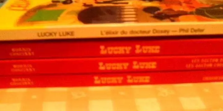Lot de 4 BD de Lucky Luke album double