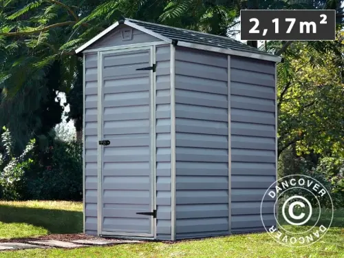 Gartenschuppen aus Polycarbonat, 1,23x1,78x2,04m, à Zurich