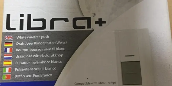 Friedland D930S Bouton-poussoir sans fil Blanc