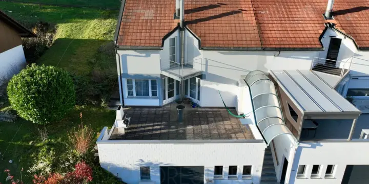 Maison de 4,5 pièces mitoyenne avec vue - Bressaucourt