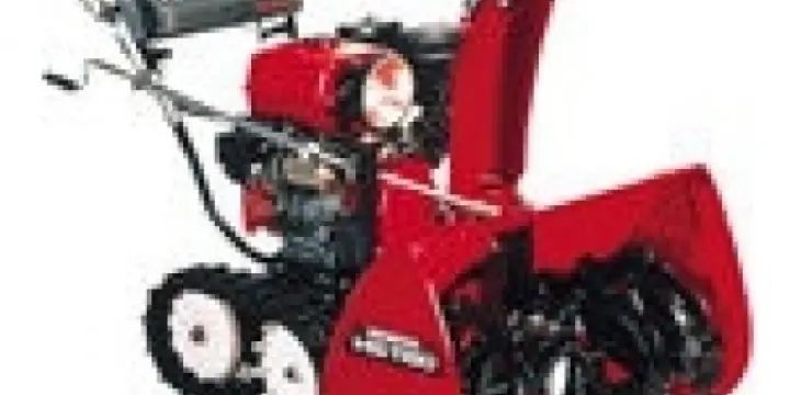 Fraise à neige action avant saison