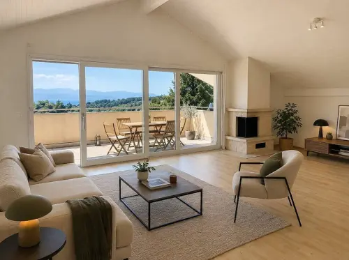 Magnifique Loft, 4.5 pièces avec vue sur le lac et les Alpes