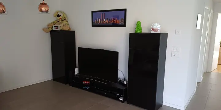 à vendre 2 armoire et support TV