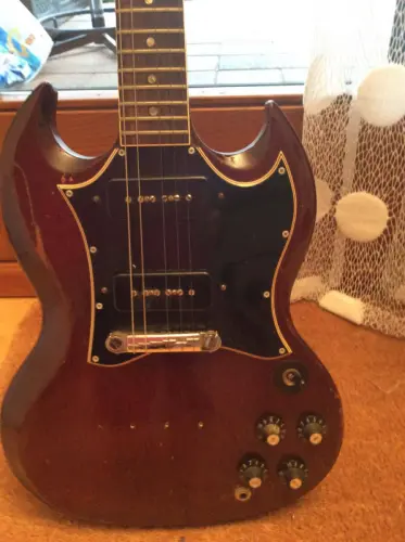 Guitare Gibson originale de 1966 à grancy