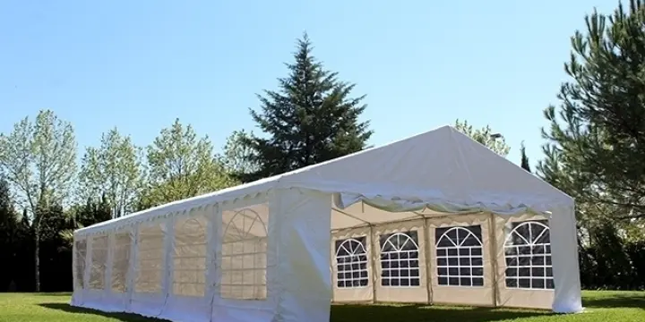 Tente / tonnelle 12x6 PVC