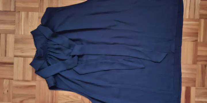 Blouse Shein bleu marine