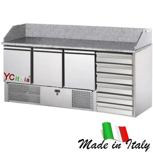 SALADETTE POUR PIZZERIA 3 PORTES ET 6 TIROIRS!