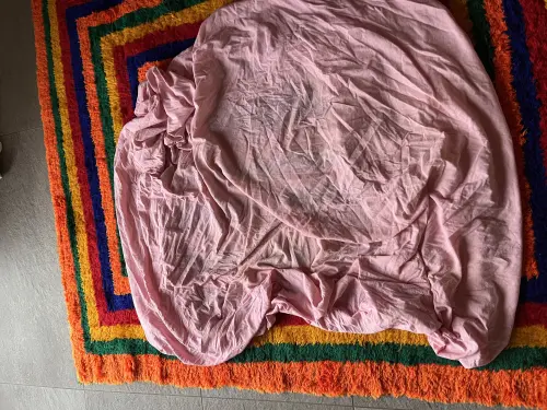 Drap housse rose 90 x 190 cm - 100% coton à Nyon