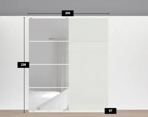 Armoire faite sur commande chez IKEA à Le Mont-sur-Lausanne