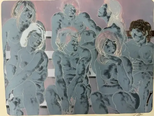 Lithographie Hans ERNI à Pully