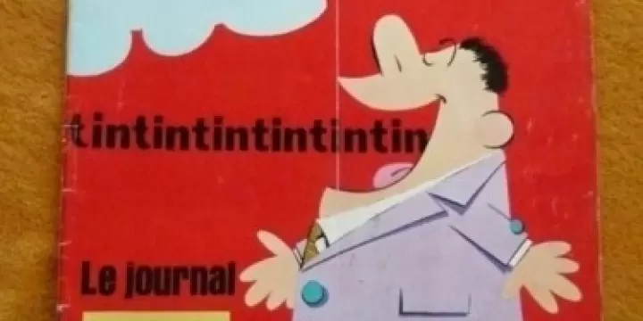 Lot bd hebdomadaires Tintin 1960-69
