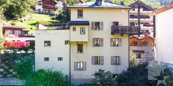 Grande maison avec local commercial au centre du village 