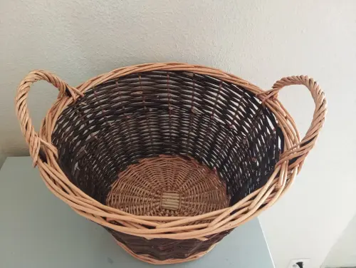 Panier en osier à La Tour-de-Peilz