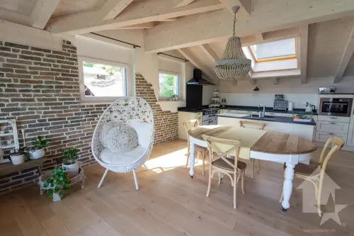 Magnifique attique en duplex de 4,5 pces d'une surface de 118m2 hab à Isérables
