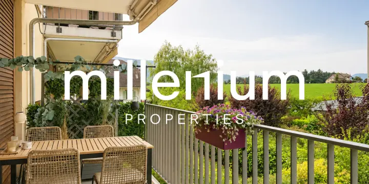 Magnifique appartement meublé de standing de 4 pièces avec terrasse