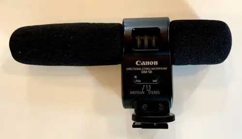 Canon DM-50 Microphone pour caméscope à Sainte-Croix