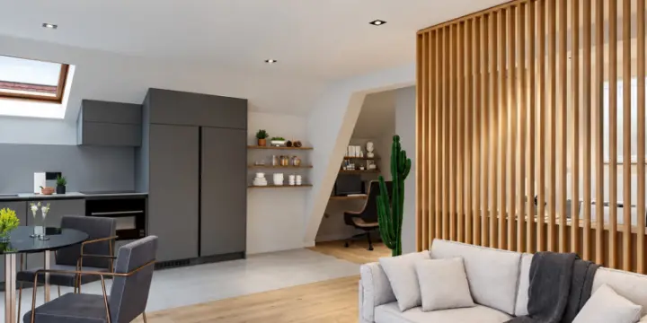 Loft rénové 50m2, au coeur de Lutry