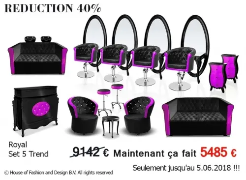 Mobilier coiffure esthétique à Paris