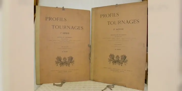 Profils et Tournages. Recueil de documents de styles Gothique - François Ier - Henri II - Henri IV…