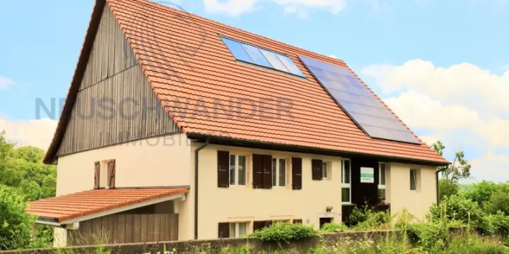 Ferme superbement rénovée en deux appartements indépendants.