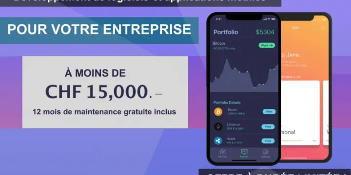 Besoin de logiciel / application pour votre entreprise ?