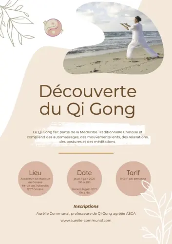 Découverte du Qi Gong à Genève: 2 ateliers pour tous à Genève