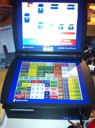 Caisse enregistreuse shultes twin à bramois