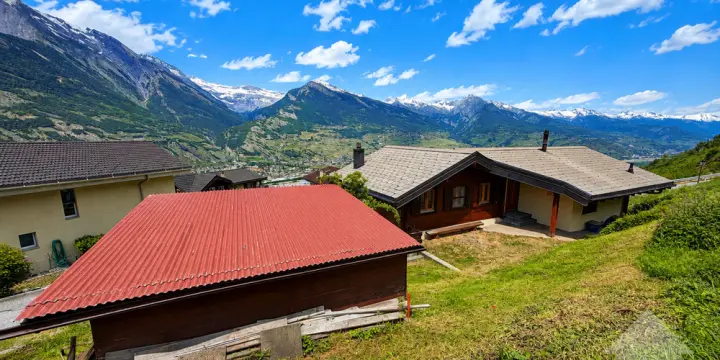 Maison chaleureuse pleine de charme avec vue panoramique