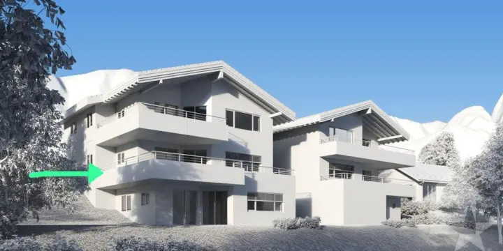 Appartement neuf 4.5 pièces de 139m2 à Botyre quartier Rougenan