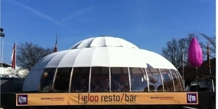 Location tente Dôme 14.5m