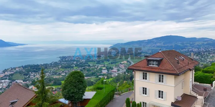 EN EXCLISIVITÉ ! Villa de maître avec vue panoramique sur Montreux
