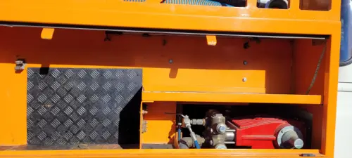 Jeep d'hydrocurage à Vétroz