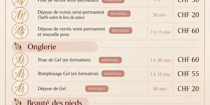 Onglerie à domicile | Genève & région