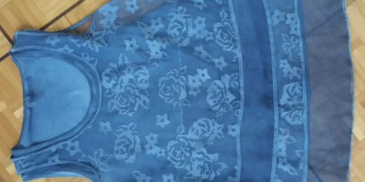 Tunique bleue comme neuve Comme neuve