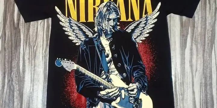 T-shirt Nirvana KURT COBAIN NTS