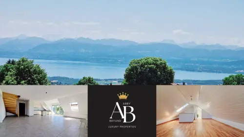Abby bryand immobilier présente en exclusivité : Duplex Blue Lake /Arzier à Arzier-le-Muids