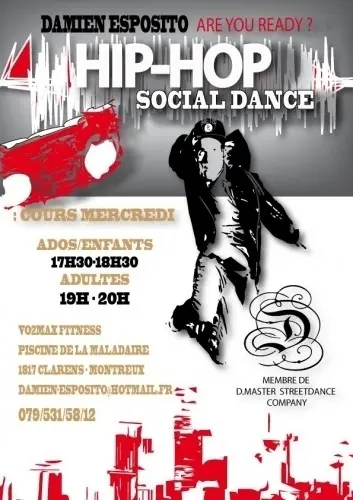 Cours de danse Hip-Hop à burier