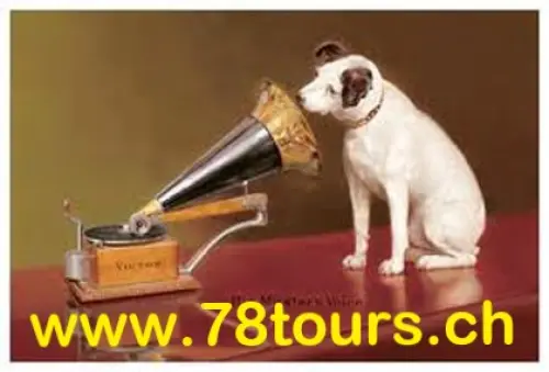 Disques 78 tours de chanson française à Aigle