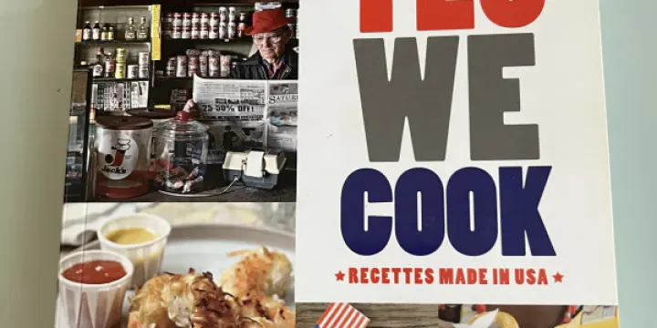 Livre de cuisine américaine Yes we cook