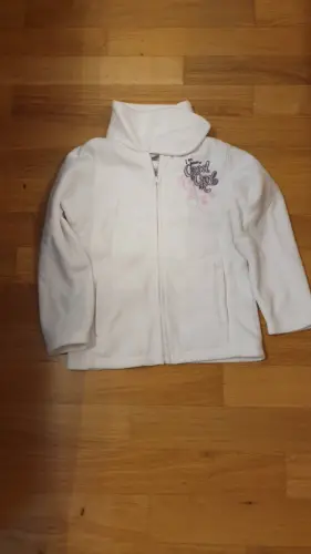 Veste polaire blanche pour fille T116 5.- à Renens