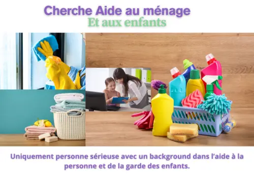 Aide de maison et garde d'enfants à Morges