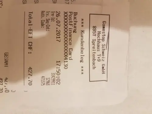 Nintendo Switch mit 2 spielen à Postfach