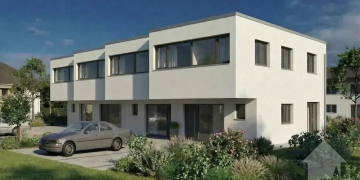 Maison contiguë moderne de 5.5 pièces dans un environnement calme