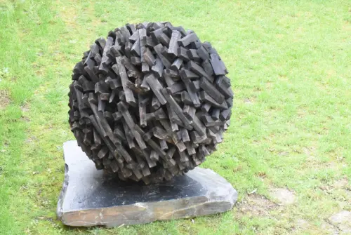 Sculpture Bois Jardin Terrasse Bord Piscine à Lausanne