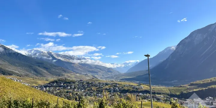 A construire, villa mitoyenne en terrasse, 3 chambres, vue panoramique
